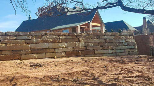 retaining wall building contractor